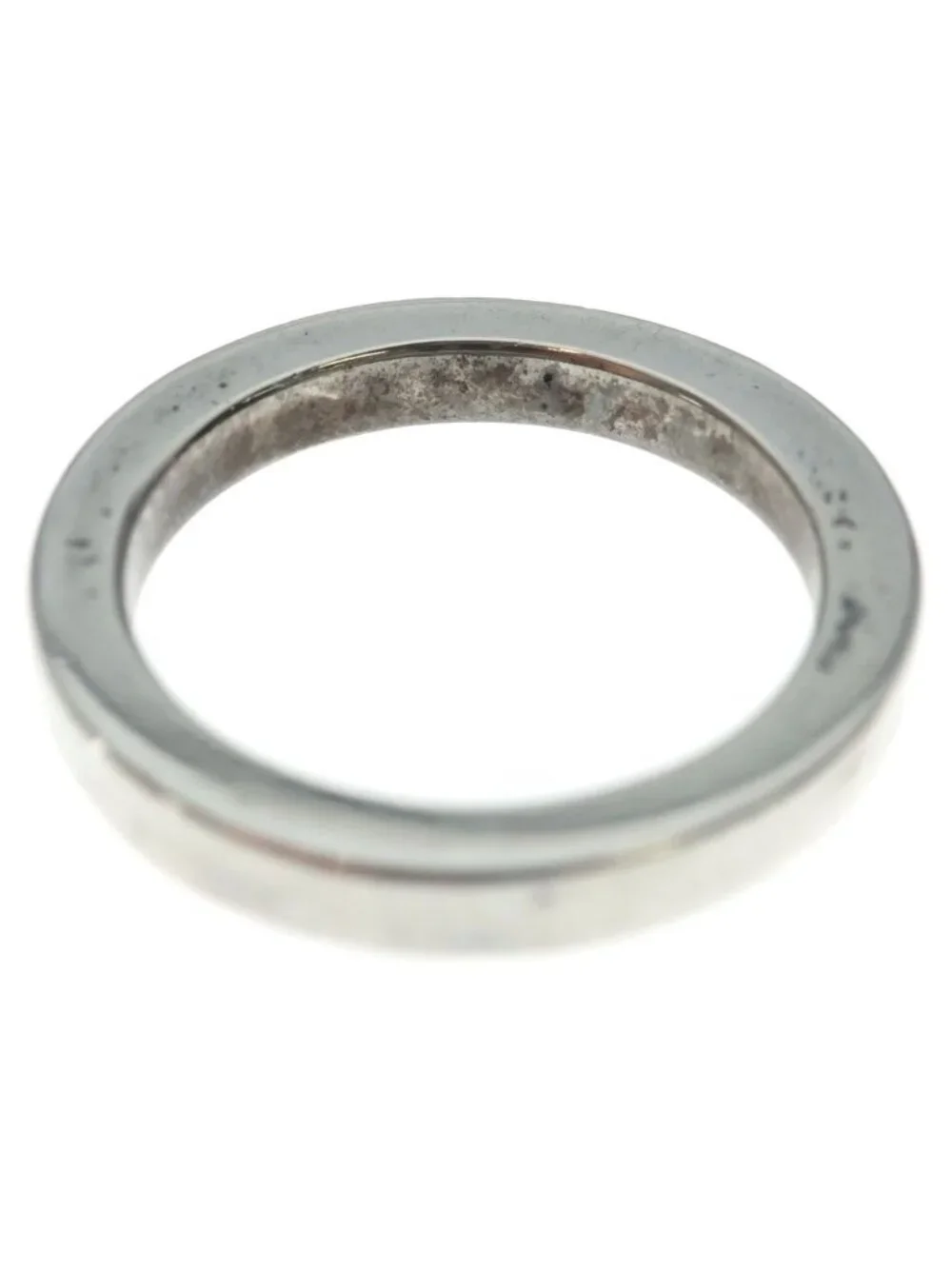 Chrome Hearts Spacer Pln Plain Ring Silver